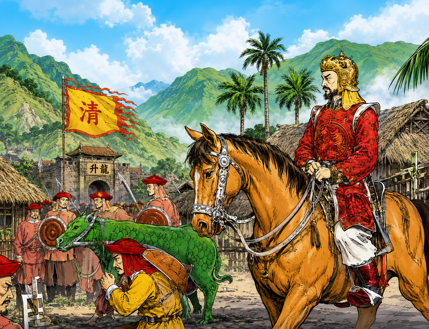 Lê Chiêu Thống qua Tàu cầu cứu